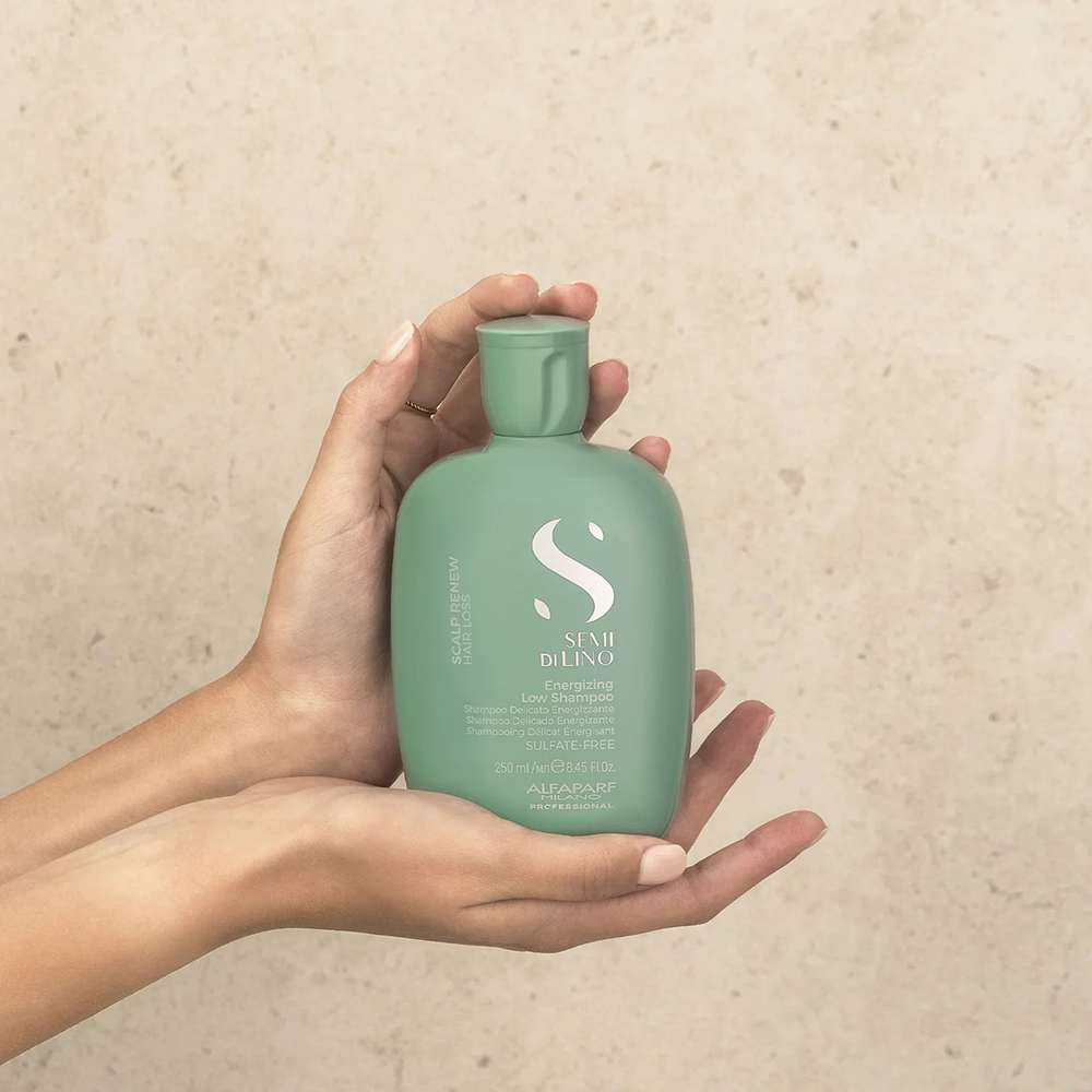 Alfaparf Semi Di Lino Scalp Renew Energizing Low Shampoo 250ml-Gentle Shampoo-Aladin Beauty