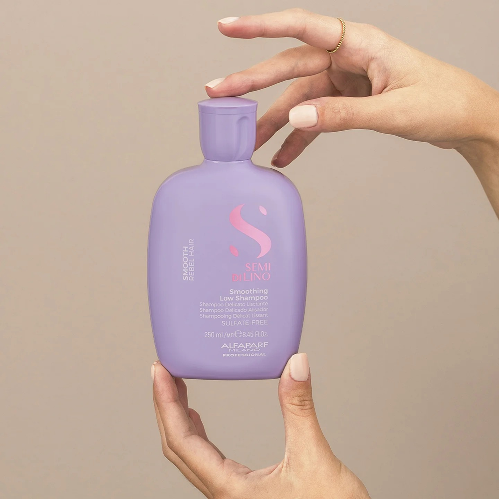 Alfaparf Semi Di Lino Smoothing Low Shampoo 250ml-Gentle Shampoo-Aladin Beauty