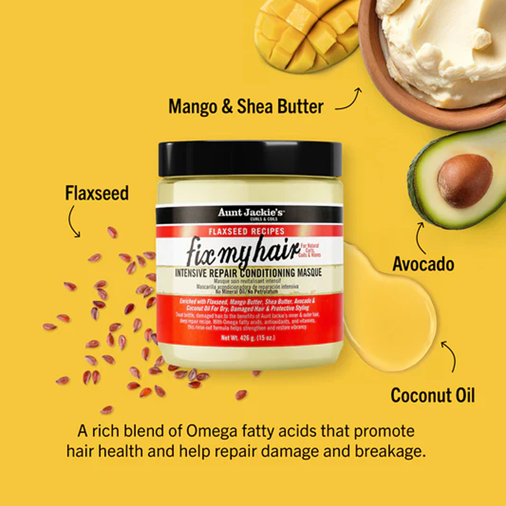 Aunt Jackie's Fix my Hair Flaxseed Conditioning Mask 426g
