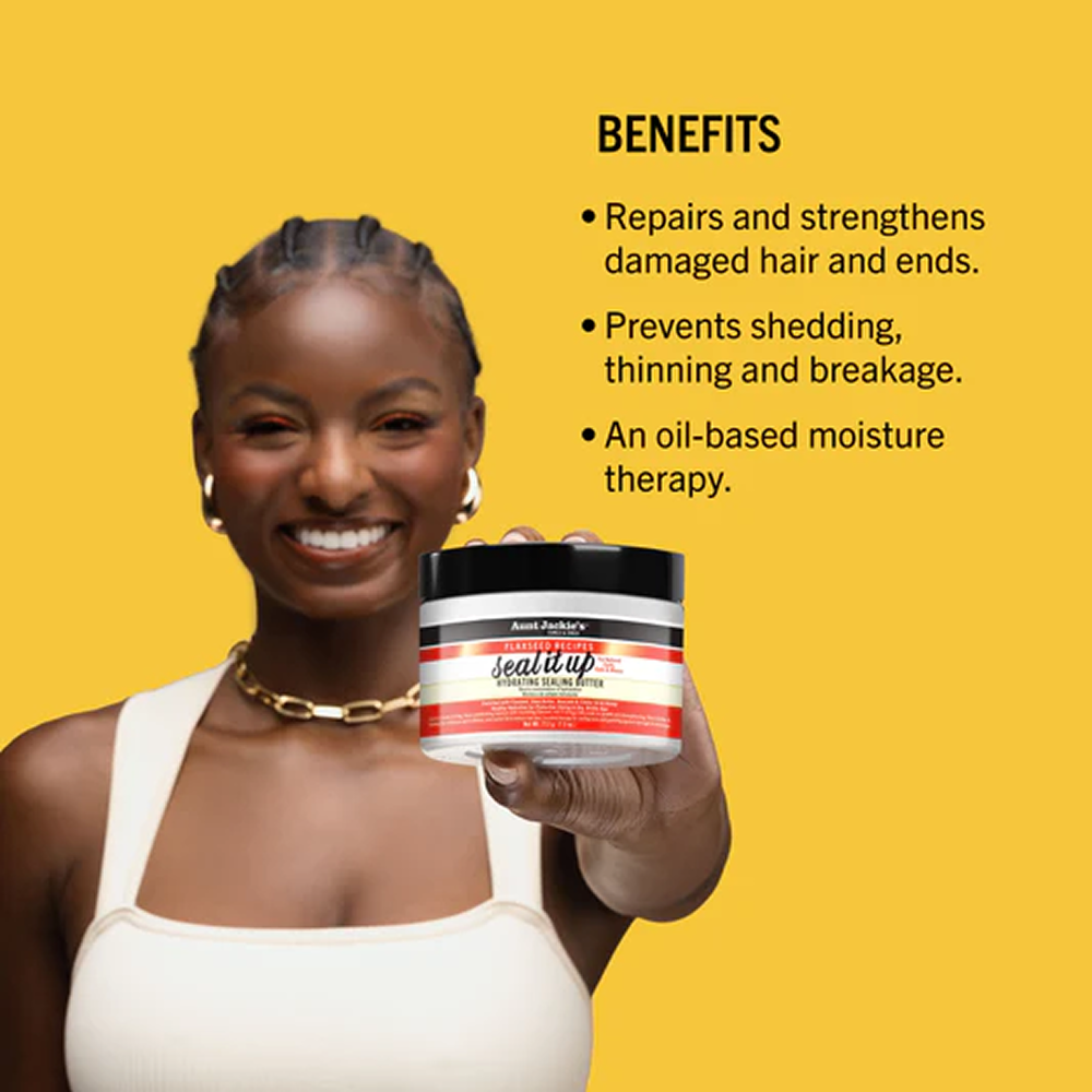 Aunt Jackie's Flaxseed Seal it Up Styling Butter 213g
