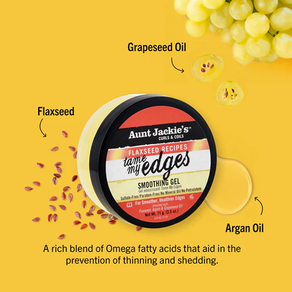 Aunt Jackie's Flaxseed Tame My Edges Smoothing Gel 71g