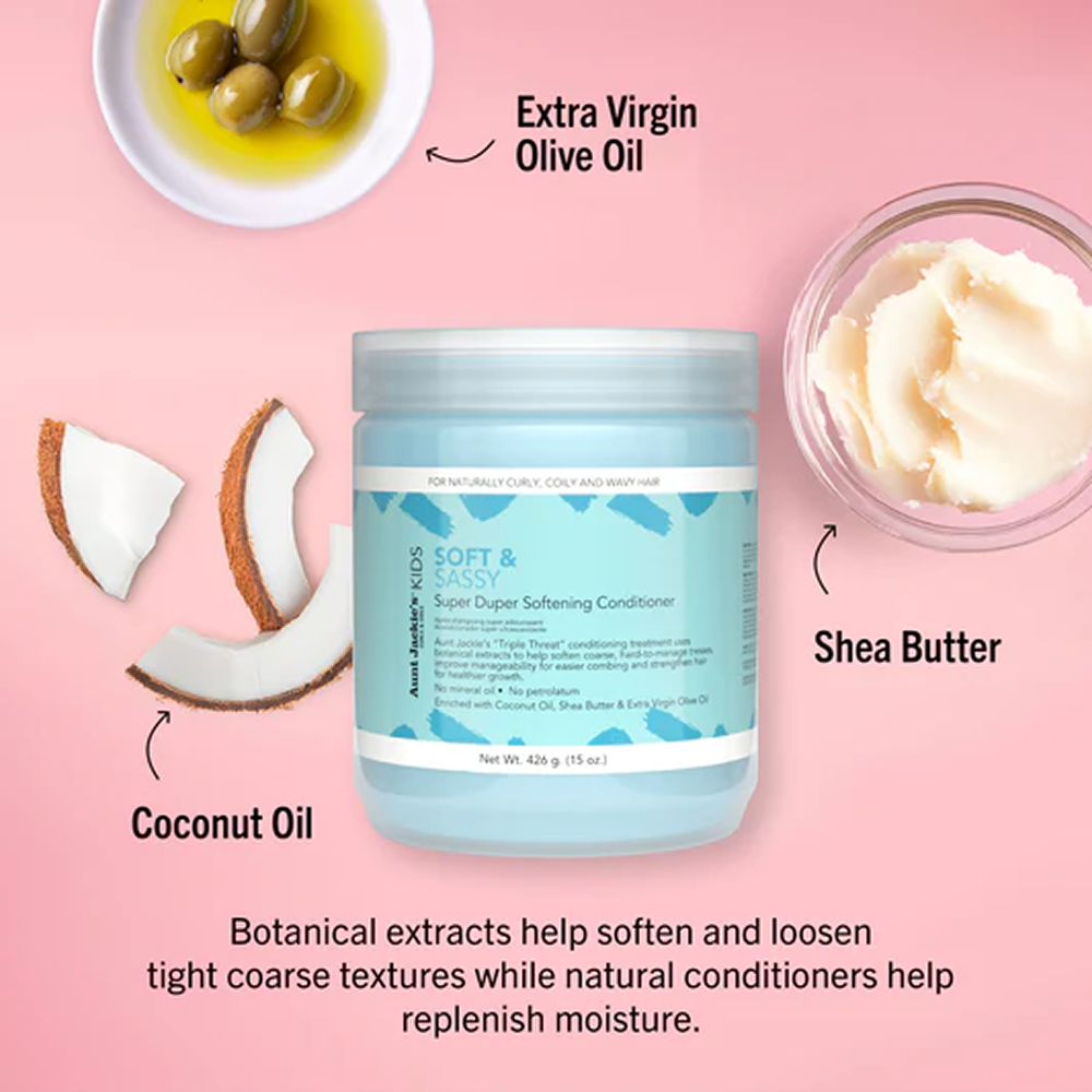 Aunt Jackie's Kids Soft & Sassy Super Softening Conditioner 426g