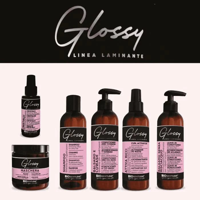 Bio Gentleaf Glossy Laminating Sulfate-Free Shampoo for Shiny Hair 200 ml