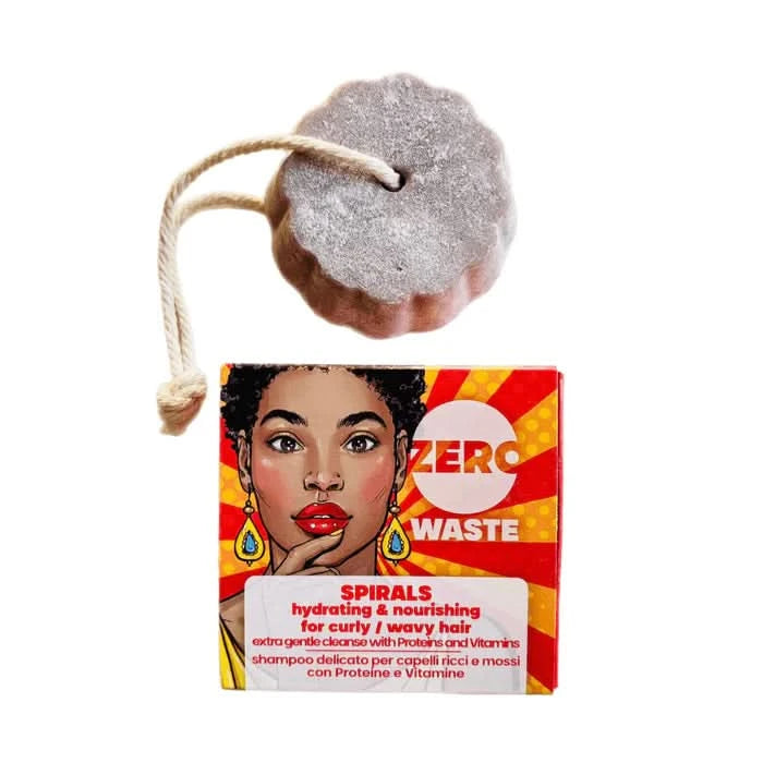 Bio Gentleaf Zero Waste Spirals Hydrating & Nourishing Shampoo Bar