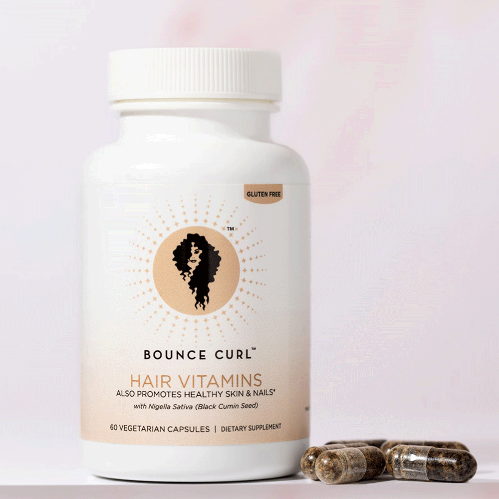 Bounce Curl Hair Vitamins with Nigella Sativa - 60 Capsules-Hair Vitamin-Aladin Beauty