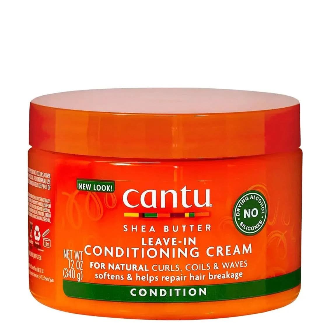 Cantu Shea Butter for Natural Hair Leave-In Conditioning Cream 340g