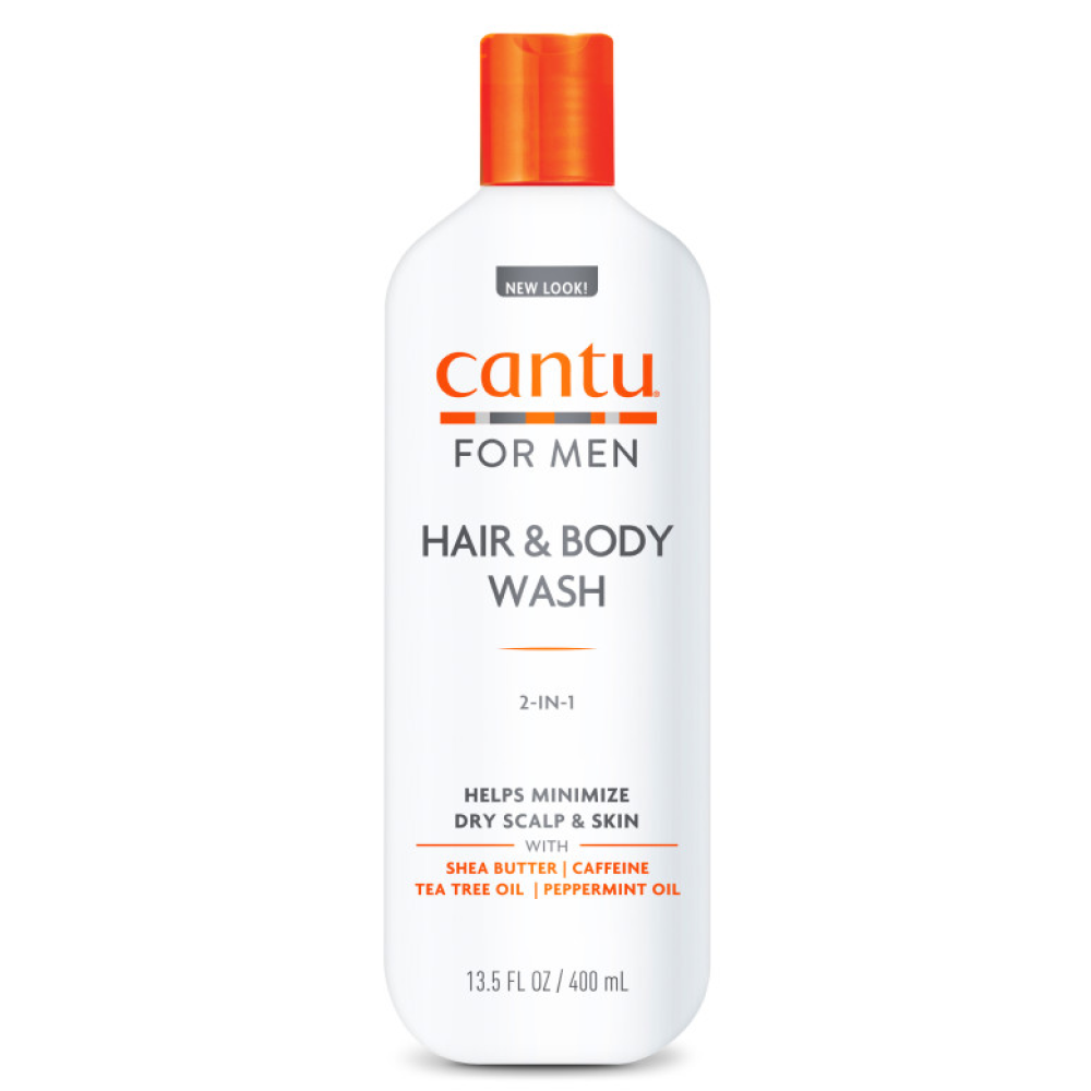Cantu Men's 3 in 1 Shampoo Conditioner 400ml