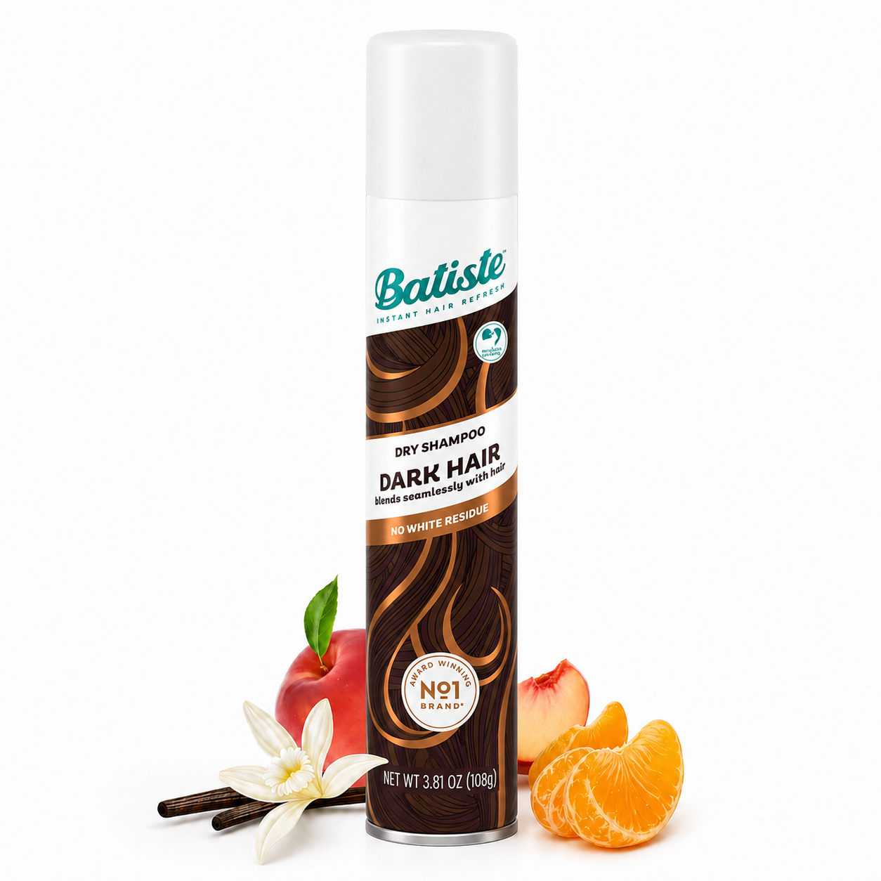 Batiste Dry Shampoo Dark Brown 200ml