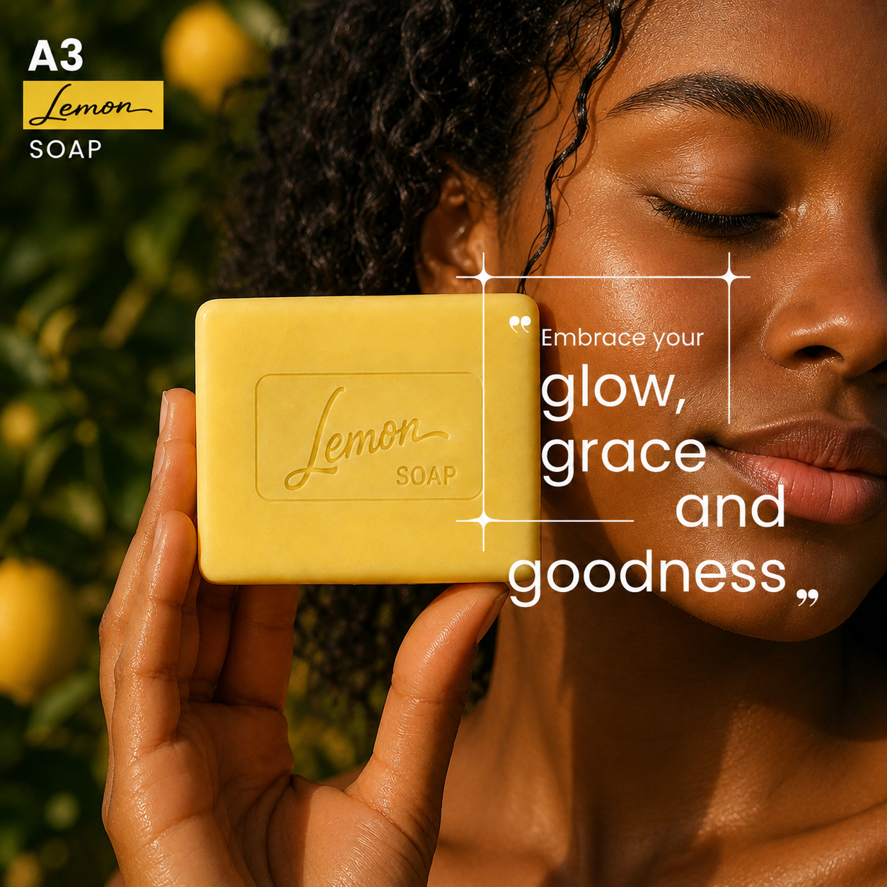 A3 Lemon Soap 100g