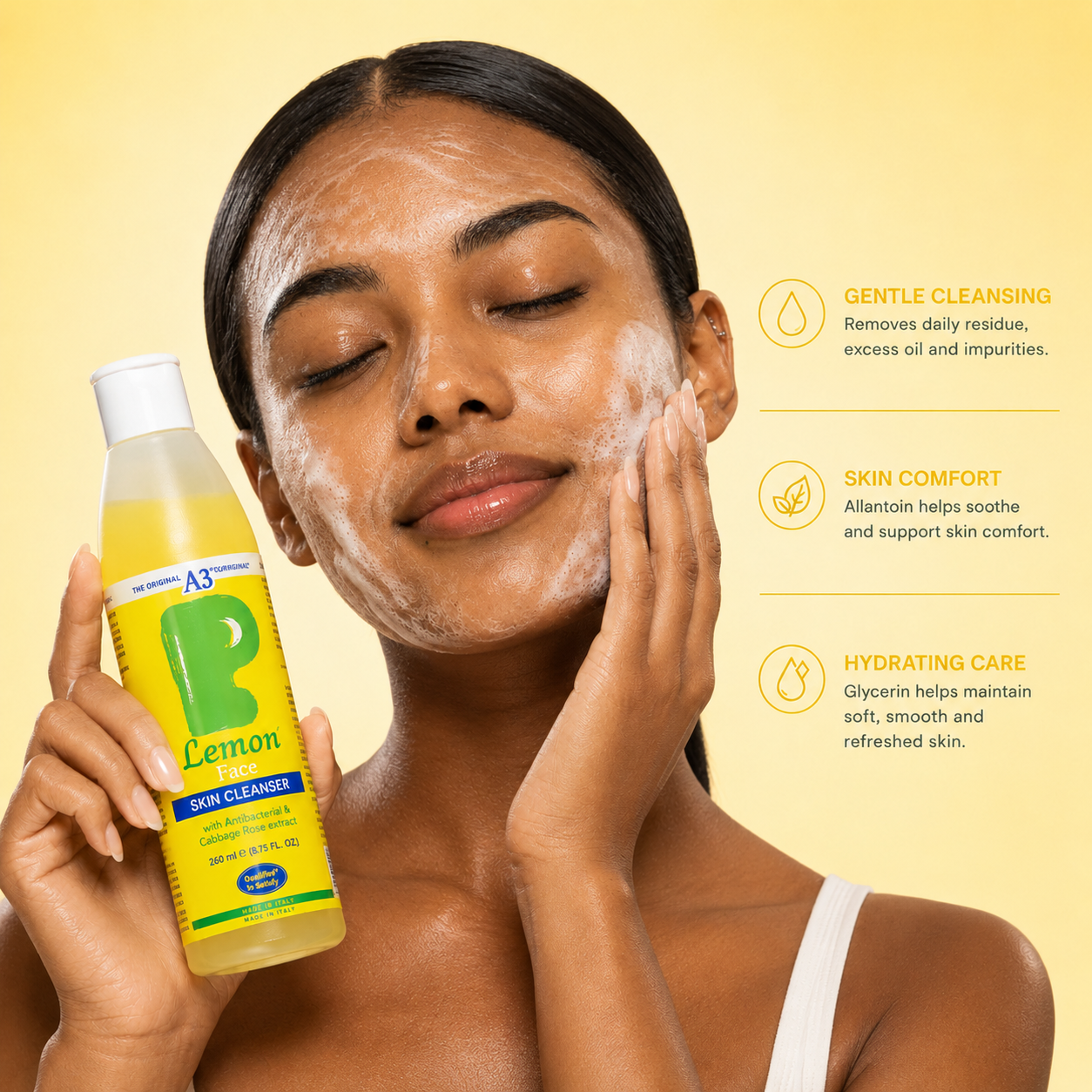 A3 Lemon Skin Cleanser 260ml