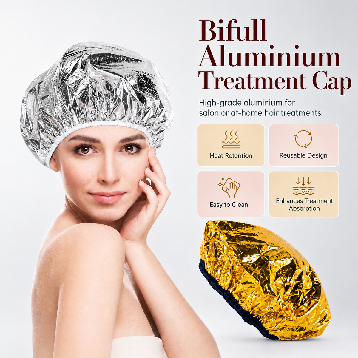Bifull Aluminum Treatment Cap