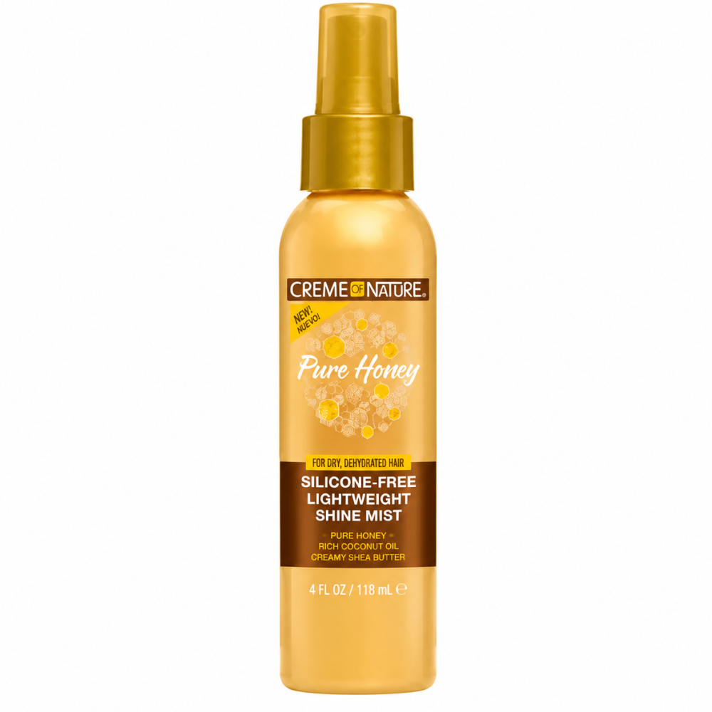 Creme of Nature Pure Honey Silicoe-Free Lightwight Shine Mist 4oz