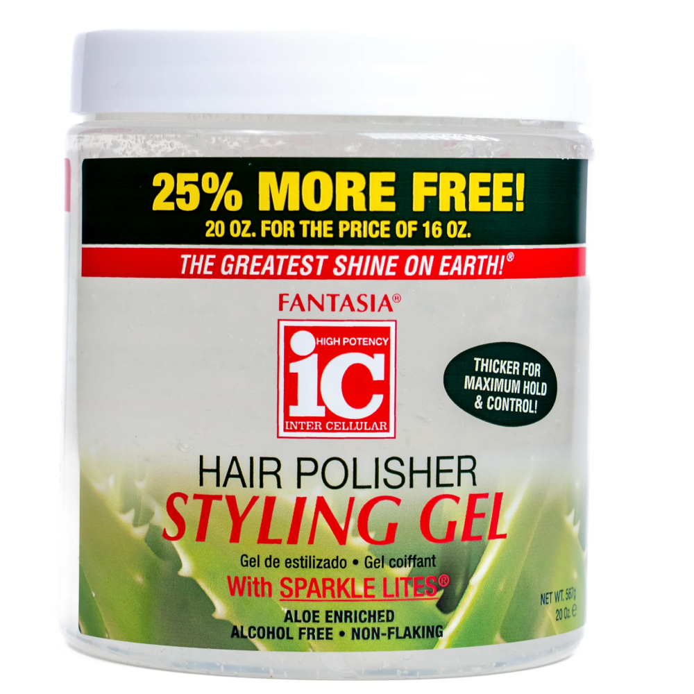 Fantasia IC Aloe Styling Gel 20oz-All-Aladin Beauty