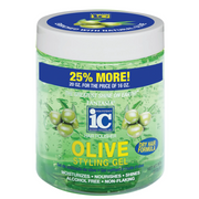 Fantasia IC Olive Oil Styling Gel 16oz-All-Aladin Beauty