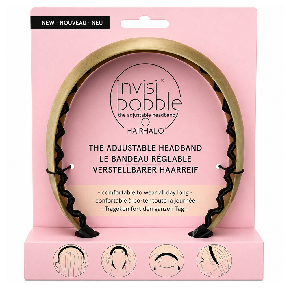 Invisibobble Adjustable Headband Hairhalo Let's Get Fizzycal