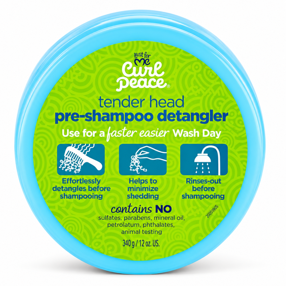 Just For Me Curl Peace Pre-Shampoo Ontklitter 12oz