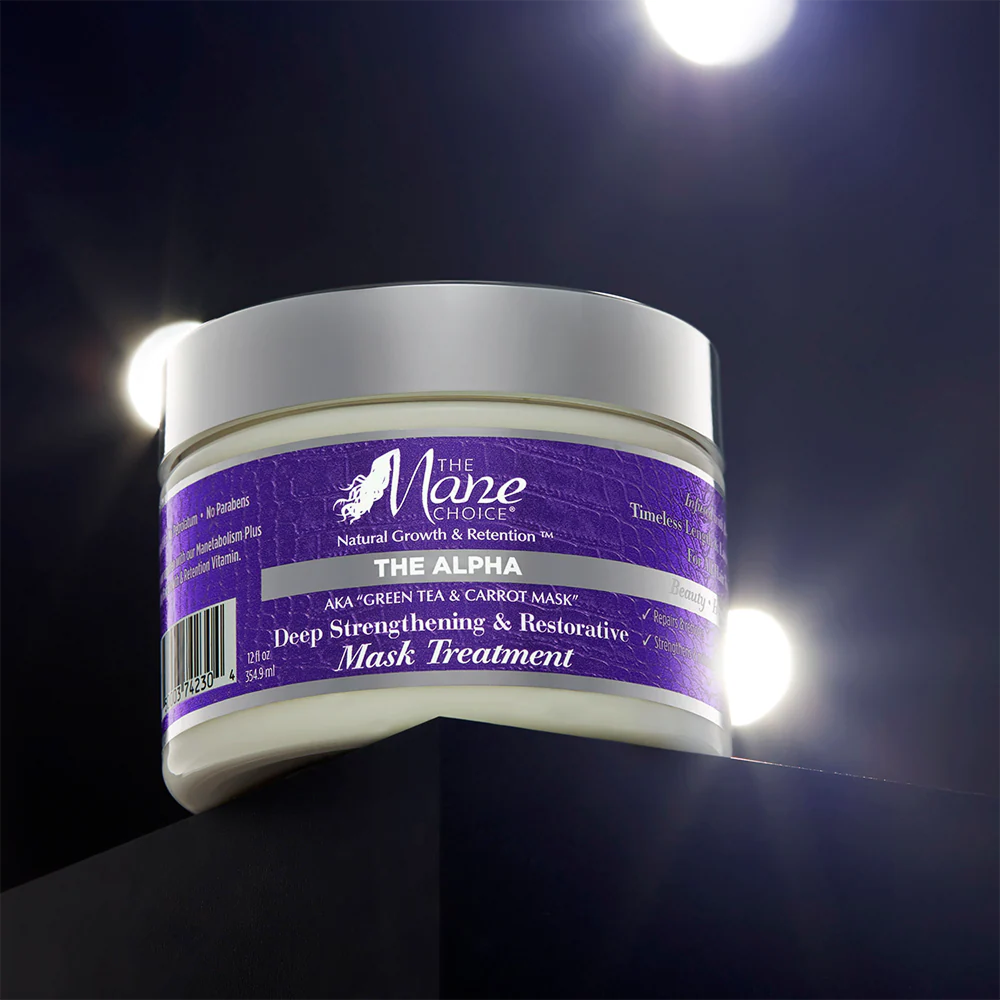 Mane Choice Alpha Green Tea & Carrot Deep Strengthening & Restorative Treatment Mask 354ml