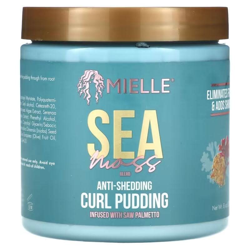 Mielle Sea Moss Blend Anti-Shedding Curl Pudding 227G - Aladin Beauty