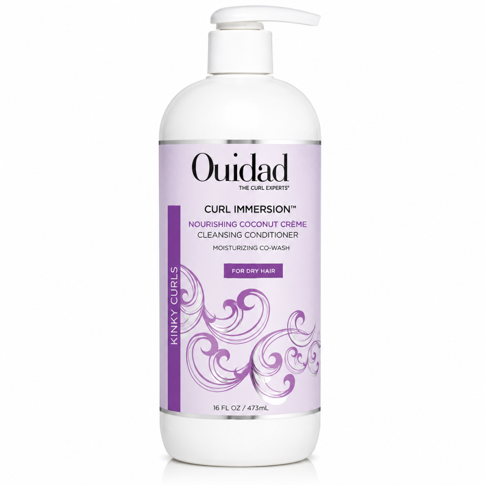 Ouidad Curl Immersion No-Lather Coconut Cream Cleansing Conditioner 473ml-Cleansing Conditioner-Aladin Beauty