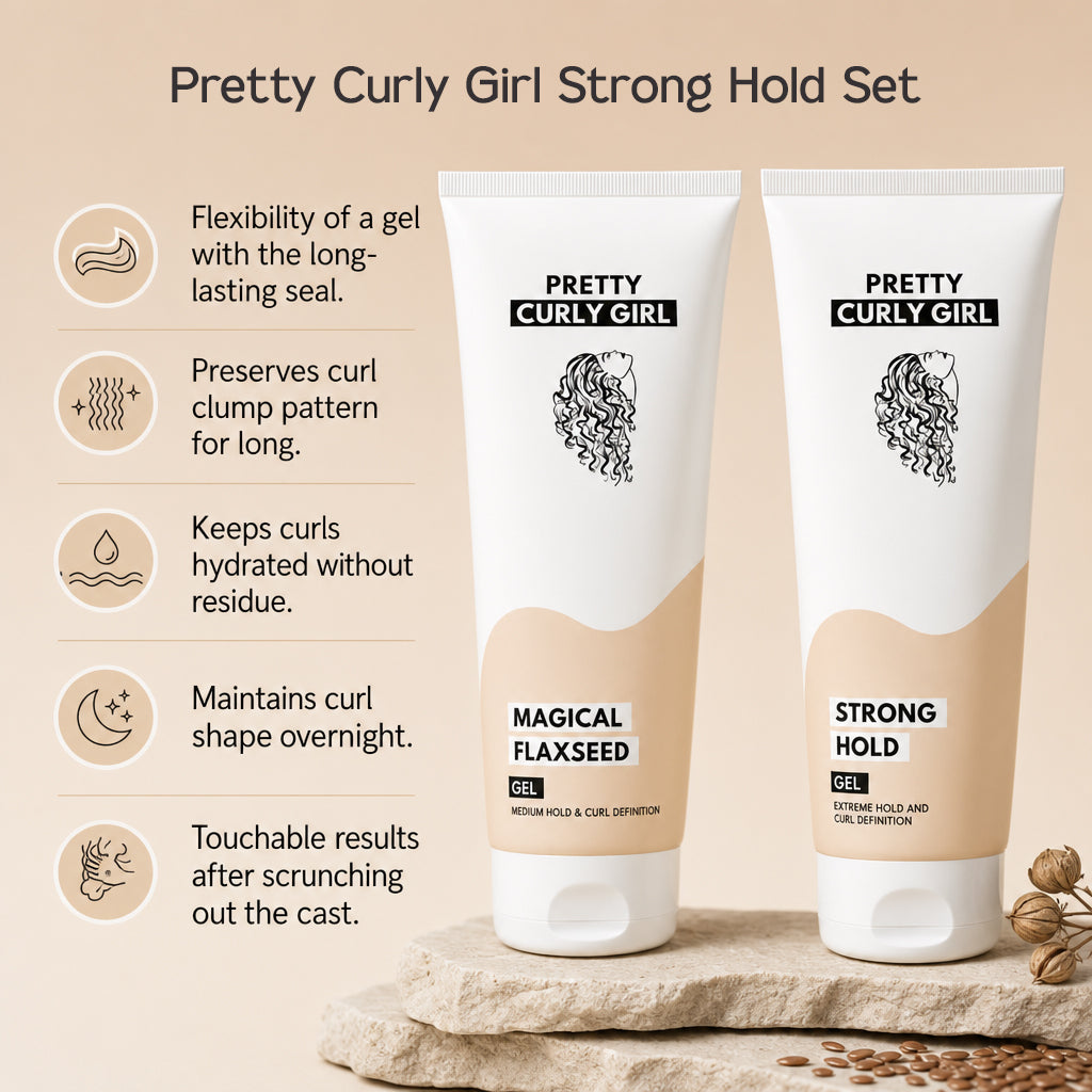 Pretty Curly Girl Strong Hold Set
