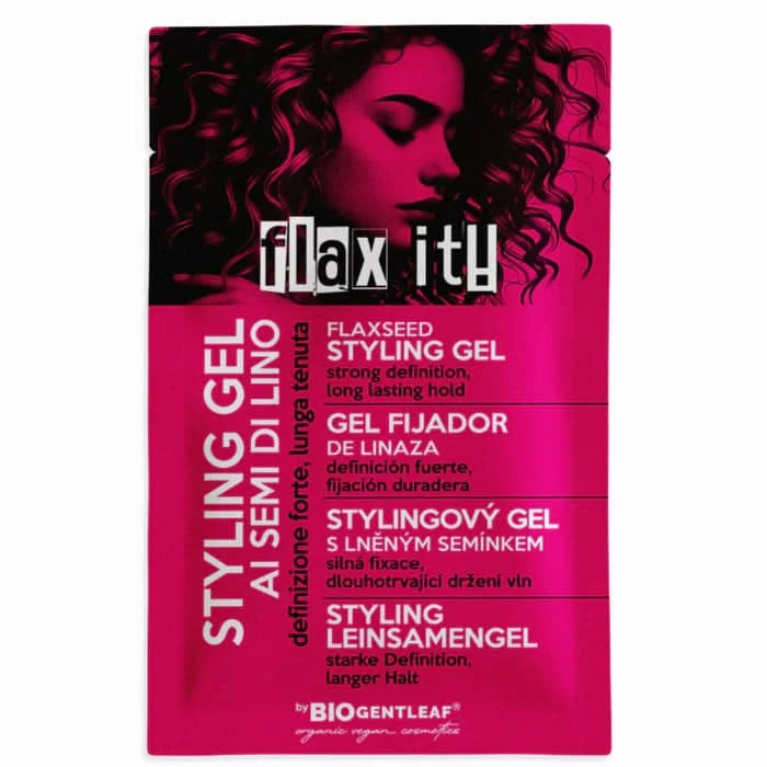 (Sachet) Bio Gentleaf Flax It Styling Gel Flaxseed Hold Gel 7ml
