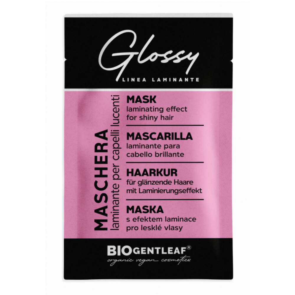 (Sachet) Bio Gentleaf Glossy Laminating Mask for Shiny Hair 7ml