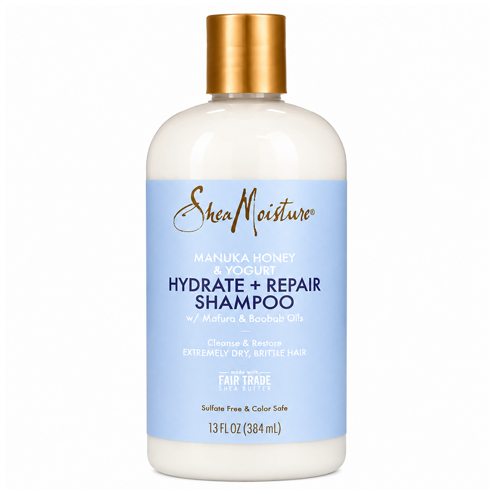 Shea Moisture Manuka Honey & Yogurt Hydrate + Repair Shampoo 384ml