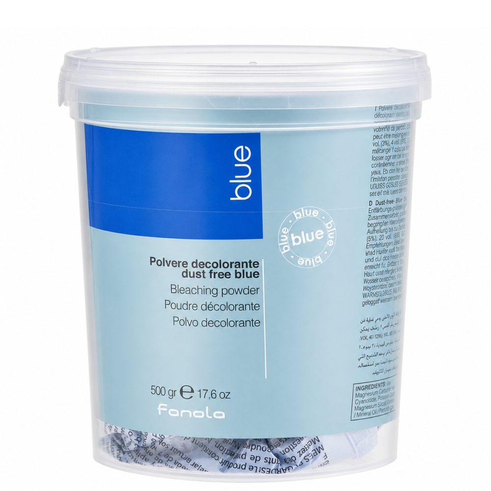 Fanola Blue Bleaching Powder Jar 500g-Bleaching Powder-Aladin Beauty