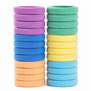 Bifull Spring Collection Hair Ties Assorted Colors 24 Units