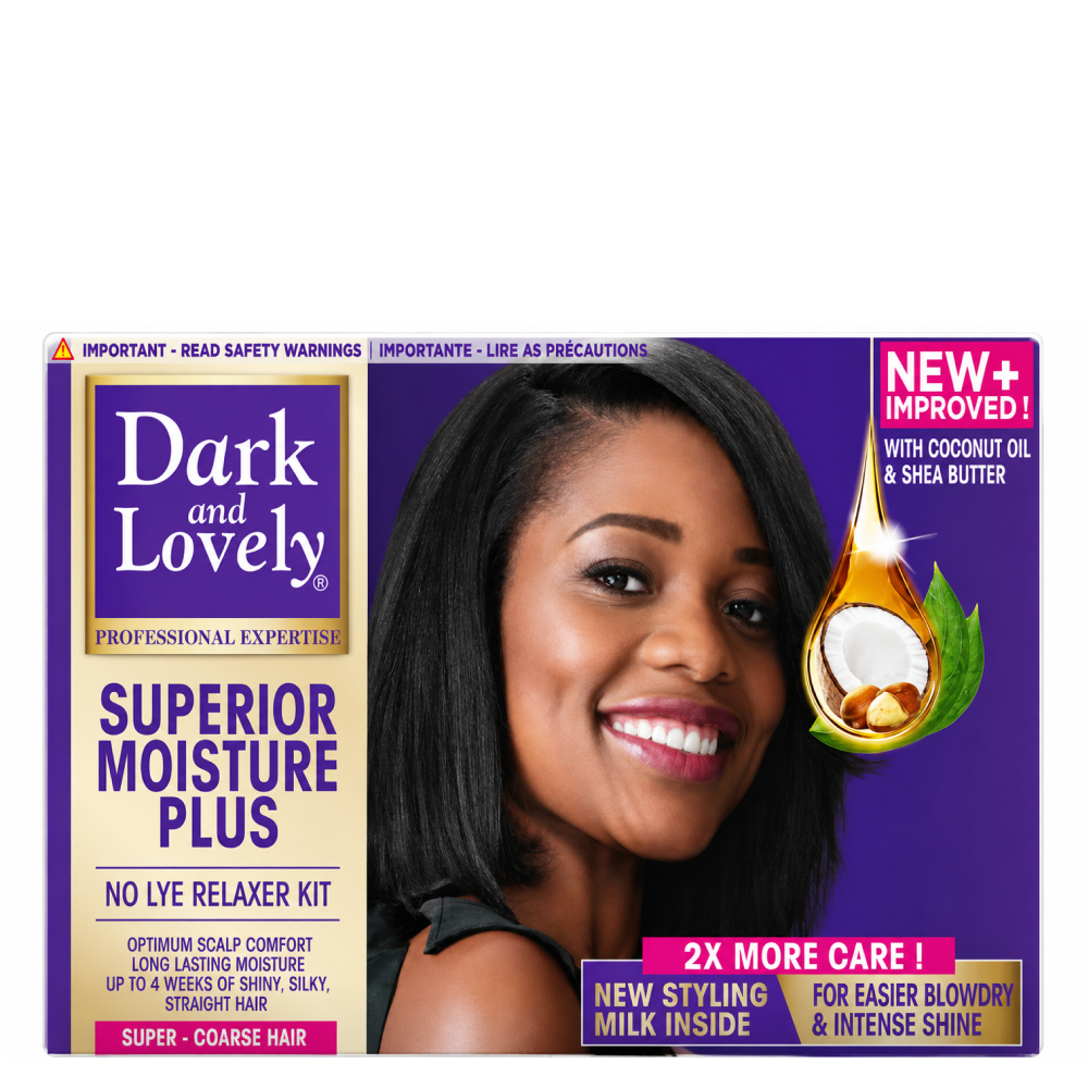 Dark & Lovely No-Lye Relaxer Kit Super