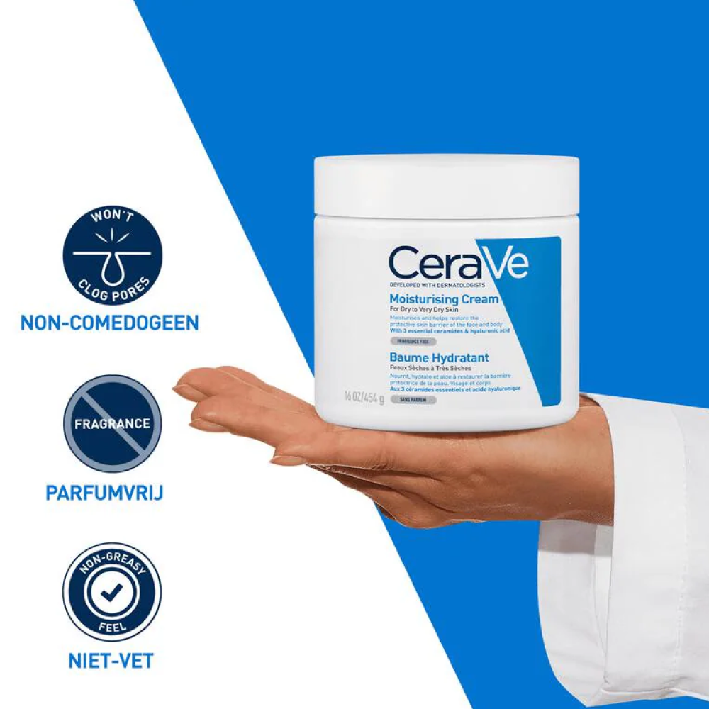 Cerave Hydrating Cream For Dry To Very Dry Skin 454g