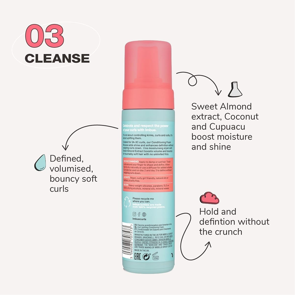 Imbue Curl Uplifting Conditioning Foam 03 200ml