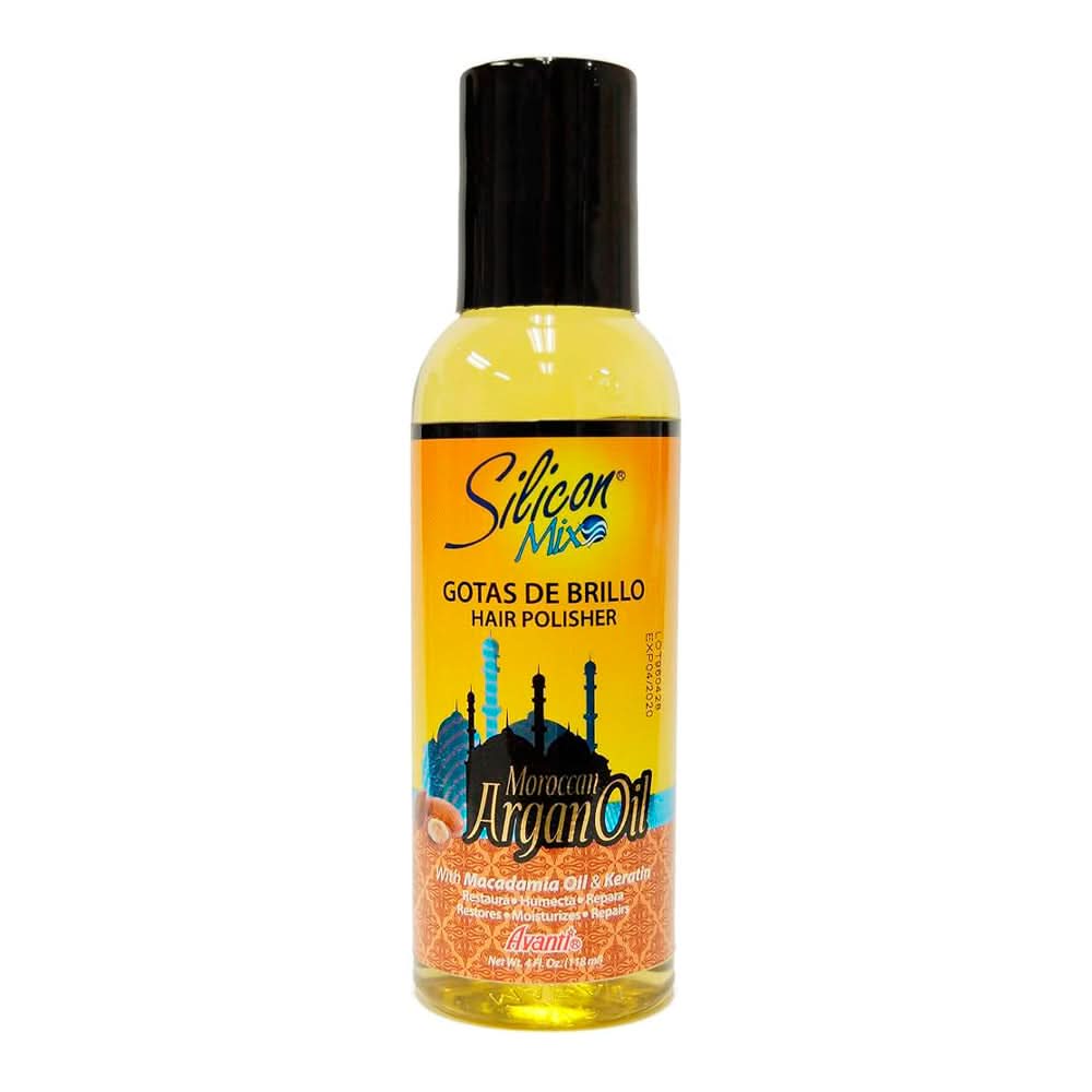 Silicon Mix Argan Oil Gotas De Brillo 118ml - Aladin Beauty
