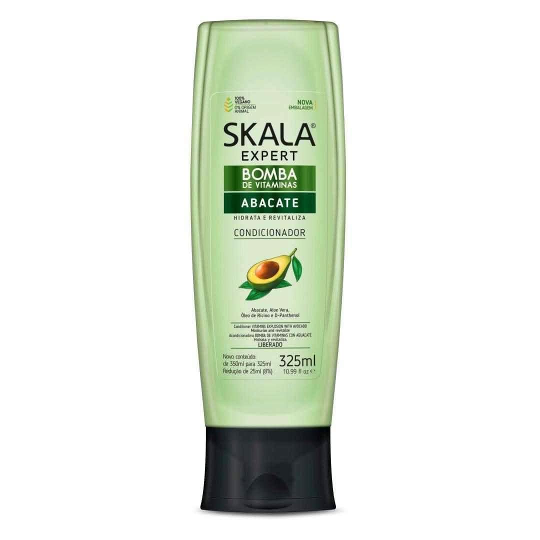 Skala Bomba de Vitaminas Abacate Acondicionador 325ml - Aladin Beauty