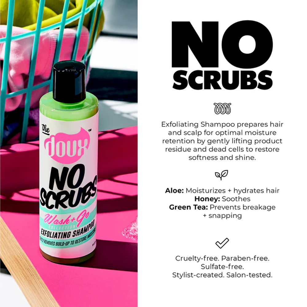 The Doux No Scrubs Exfoliating Shampoo 8oz