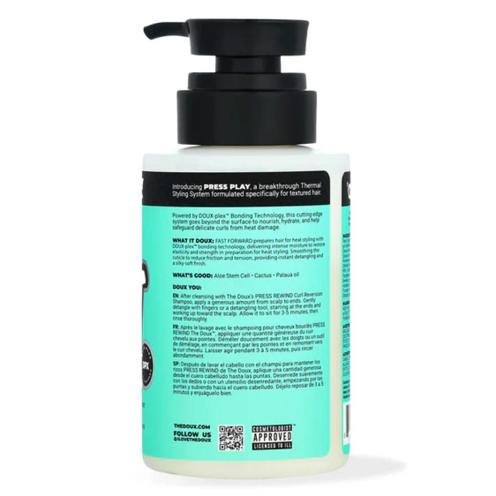 The Doux Press Play Fast Forward Heat Prep Conditioner 236ml
