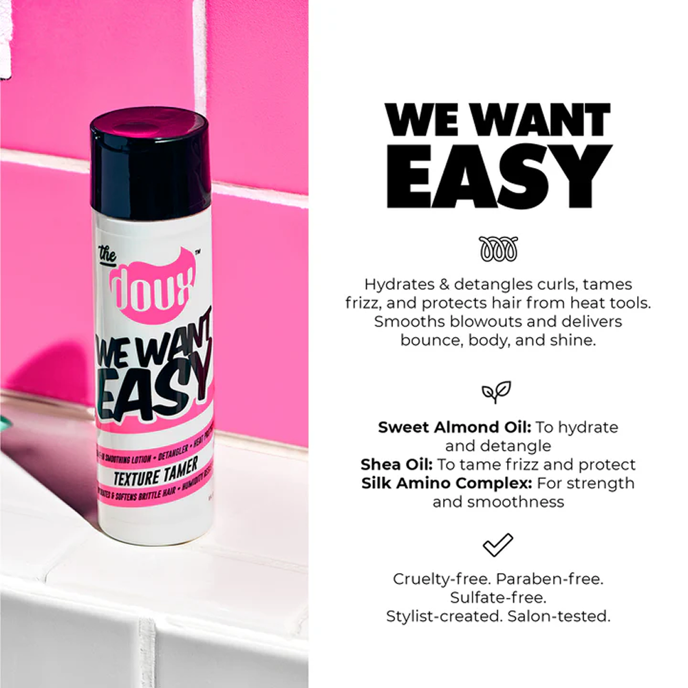 The Doux We Want Easy Texture Tamer 236ml-Styling Foam-Aladin Beauty