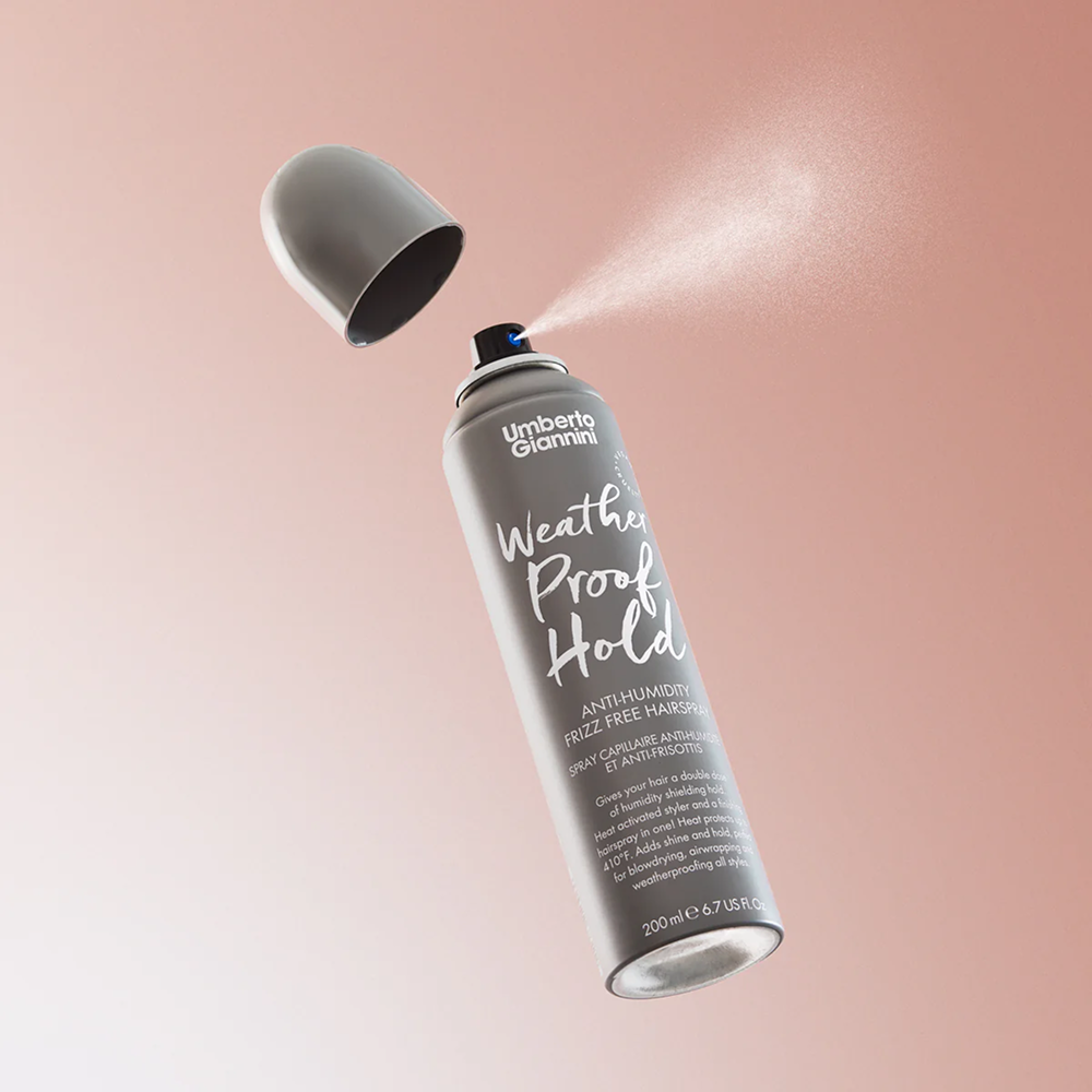 Umberto Giannini Weatherproof Hold Anti-Humidity Frizz Free Hairspray 200ml-Volumizing Spray-Aladin Beauty