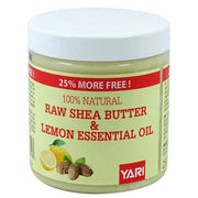 Yari Natural Raw Shea Butter & Lemon Essential Oil 250ml - Aladin Beauty