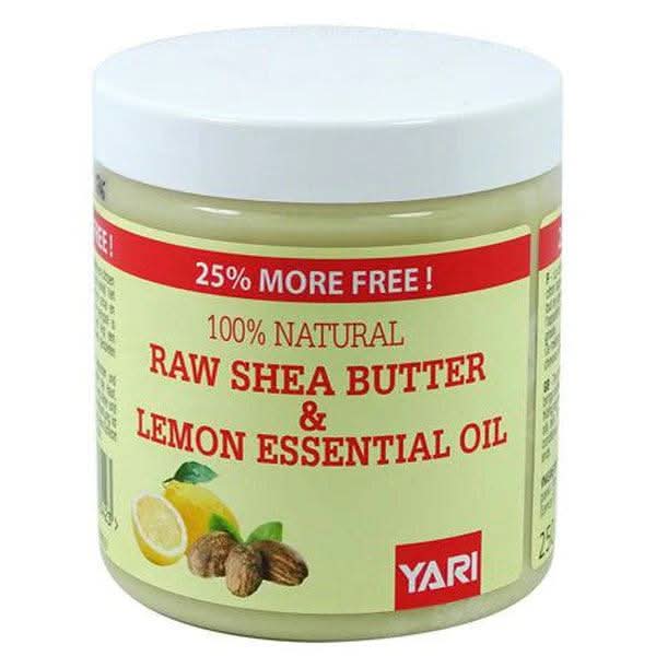 Yari Natural Raw Shea Butter & Lemon Essential Oil 250ml - Aladin Beauty