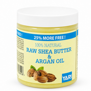 Yari Natural Raw Shea Butter & Argan Oil 250ml