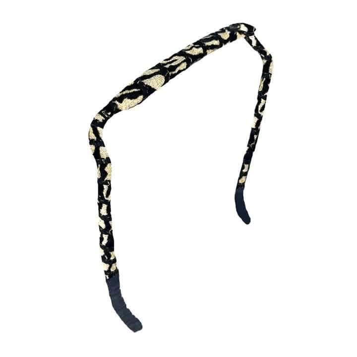 Zazzy Bandz Baige and Black Zebra