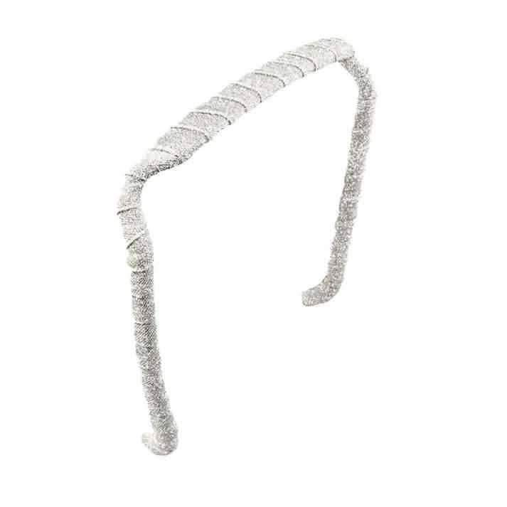 Zazzy Bandz Silver Sparkles