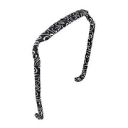 Zazzy Bandz Swirls of Silver on Black - Aladin Beauty