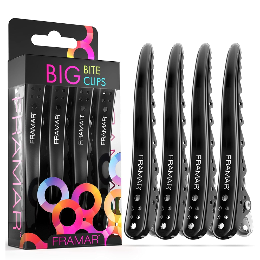 Framar Big Bite Clips 4 Pack