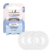 Invisibobble Power Crystal Clear (3pc)-Hair Ties-Aladin Beauty