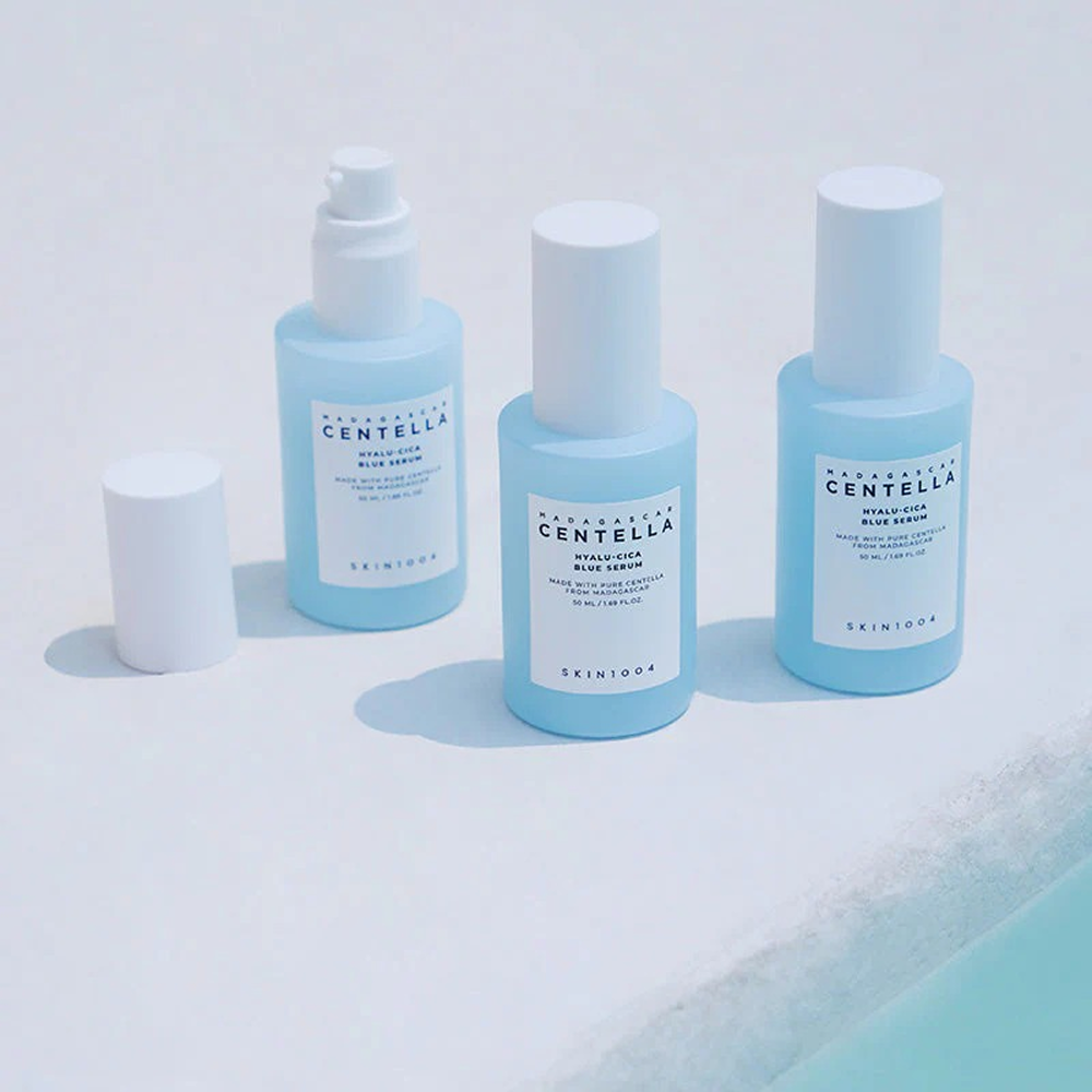 Skin1004 Madagascar Centella Hyalucica Blauw Serum