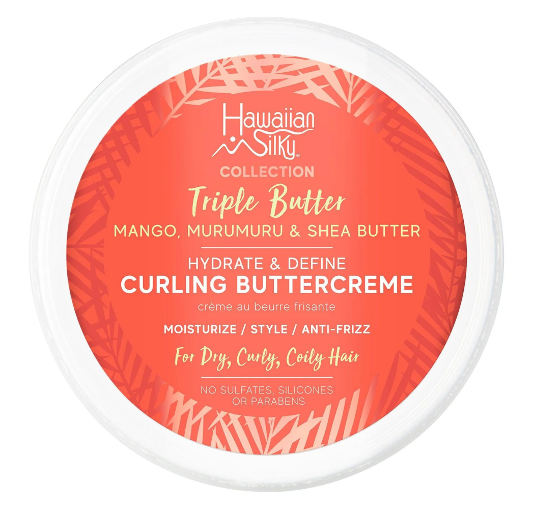 Hawaiian Silky Triple Butter Hydrate & Define Curl Curling Buttercream 16oz