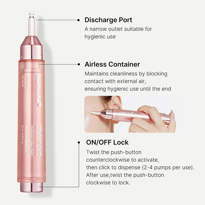 Medicube - Silk Milk Glow Booster Serum 15ml