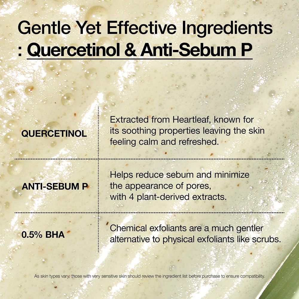 Anua Heartleaf Quercetinol Pore Deep Cleansing Foam 150ml-Face Wash-Aladin Beauty